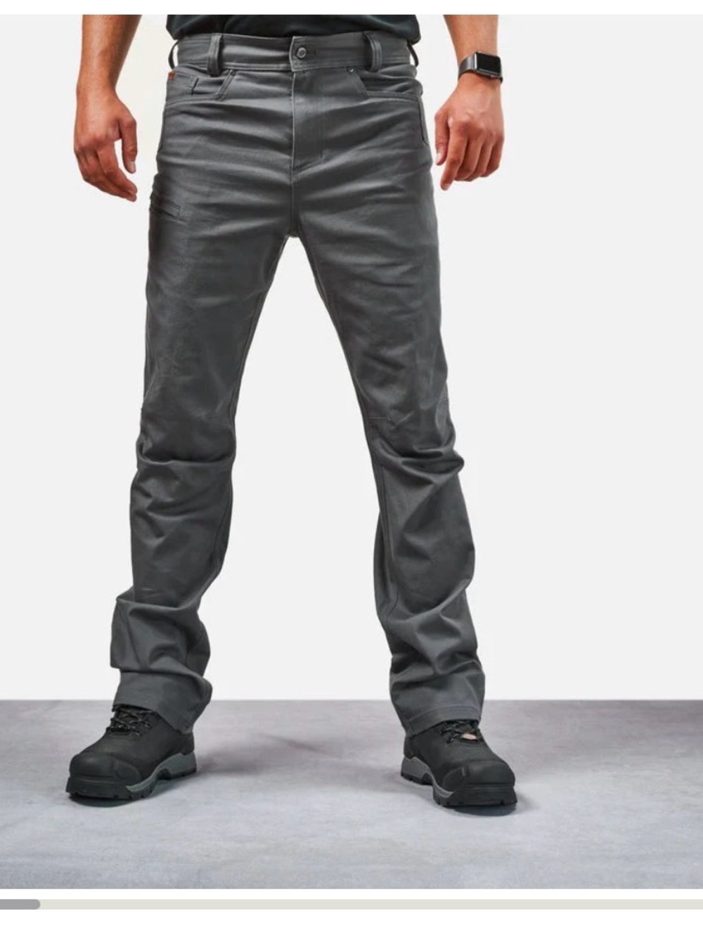 Brunt Workwear The Torra Pant Charcoal Straight Leg 31x34 New